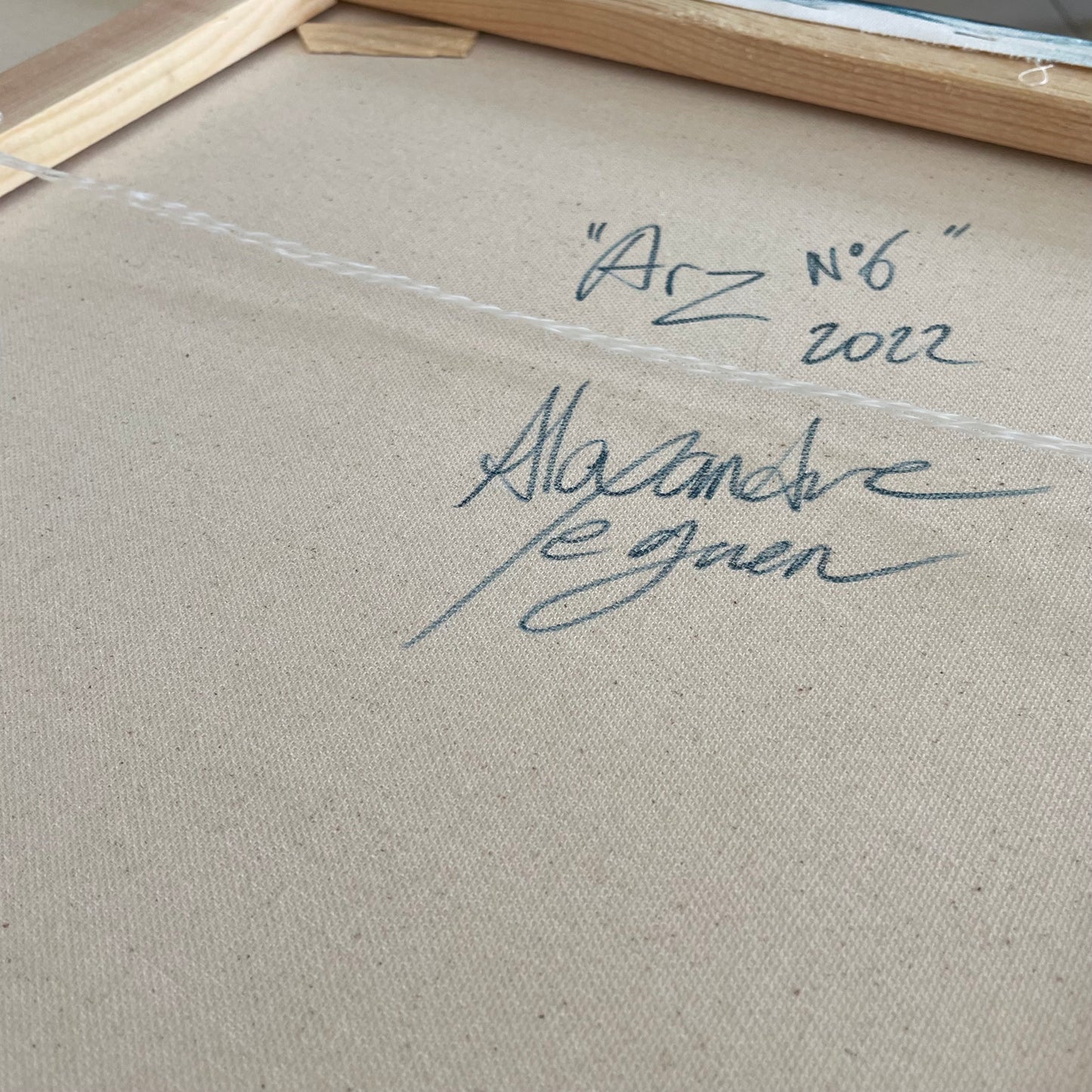 " Arz N°6 " Oeuvre originale