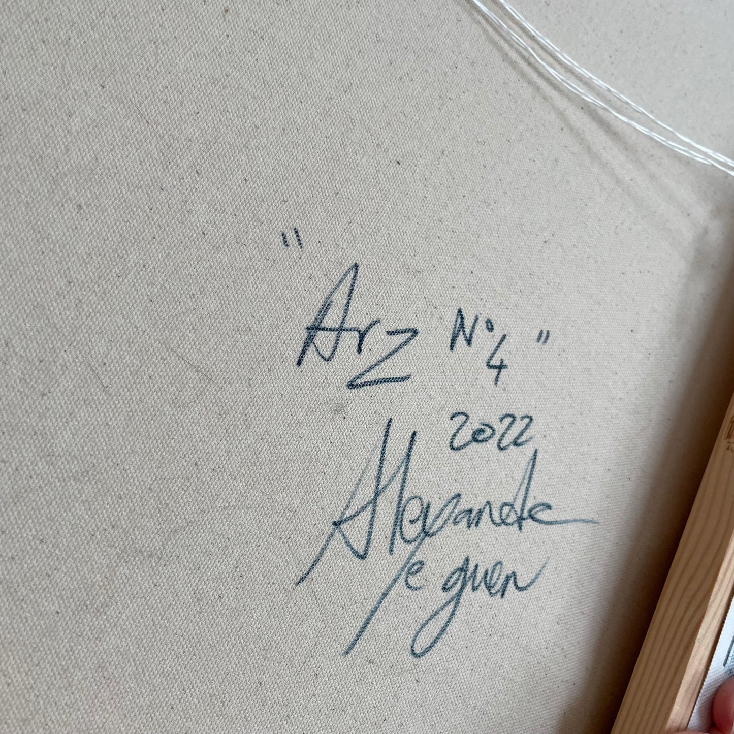 " Arz N°4 " Oeuvre originale