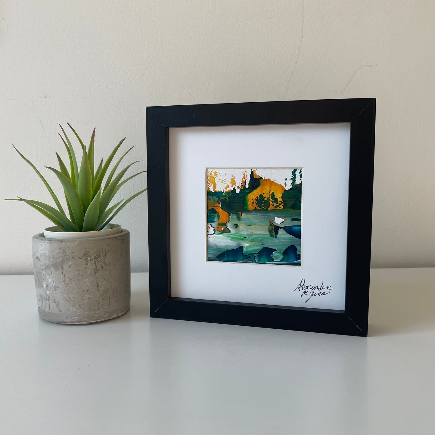 "Ty Mini Arz 2025-01" - Peinture Unique