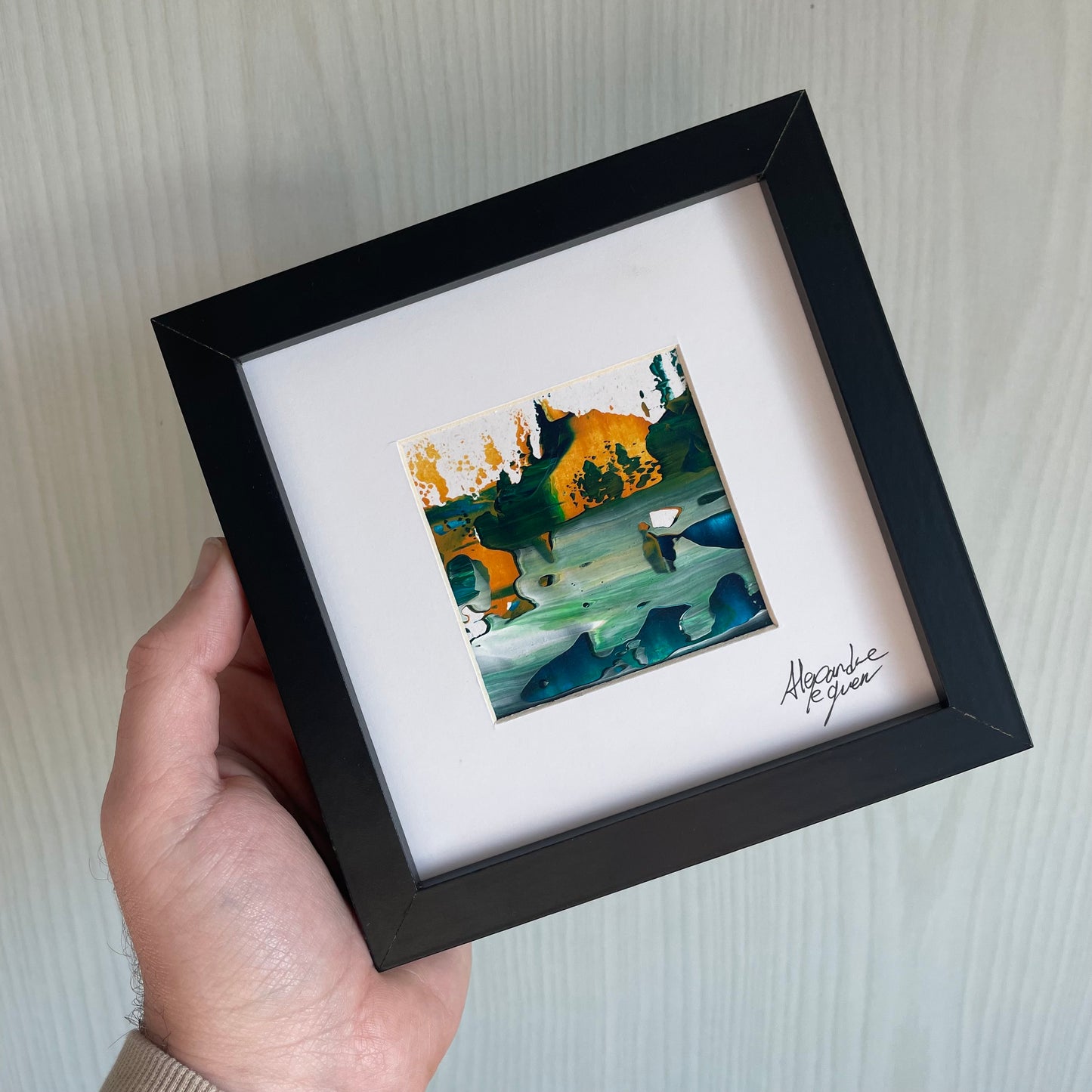 "Ty Mini Arz 2025-01" - Peinture Unique