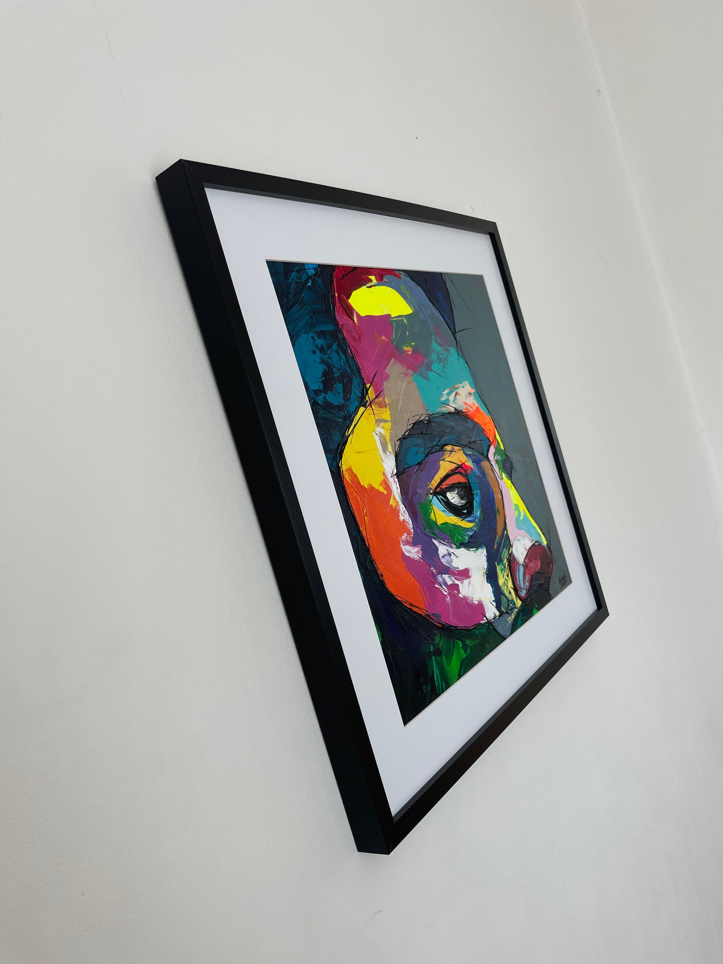 "Portrait 25-01" - Peinture Unique