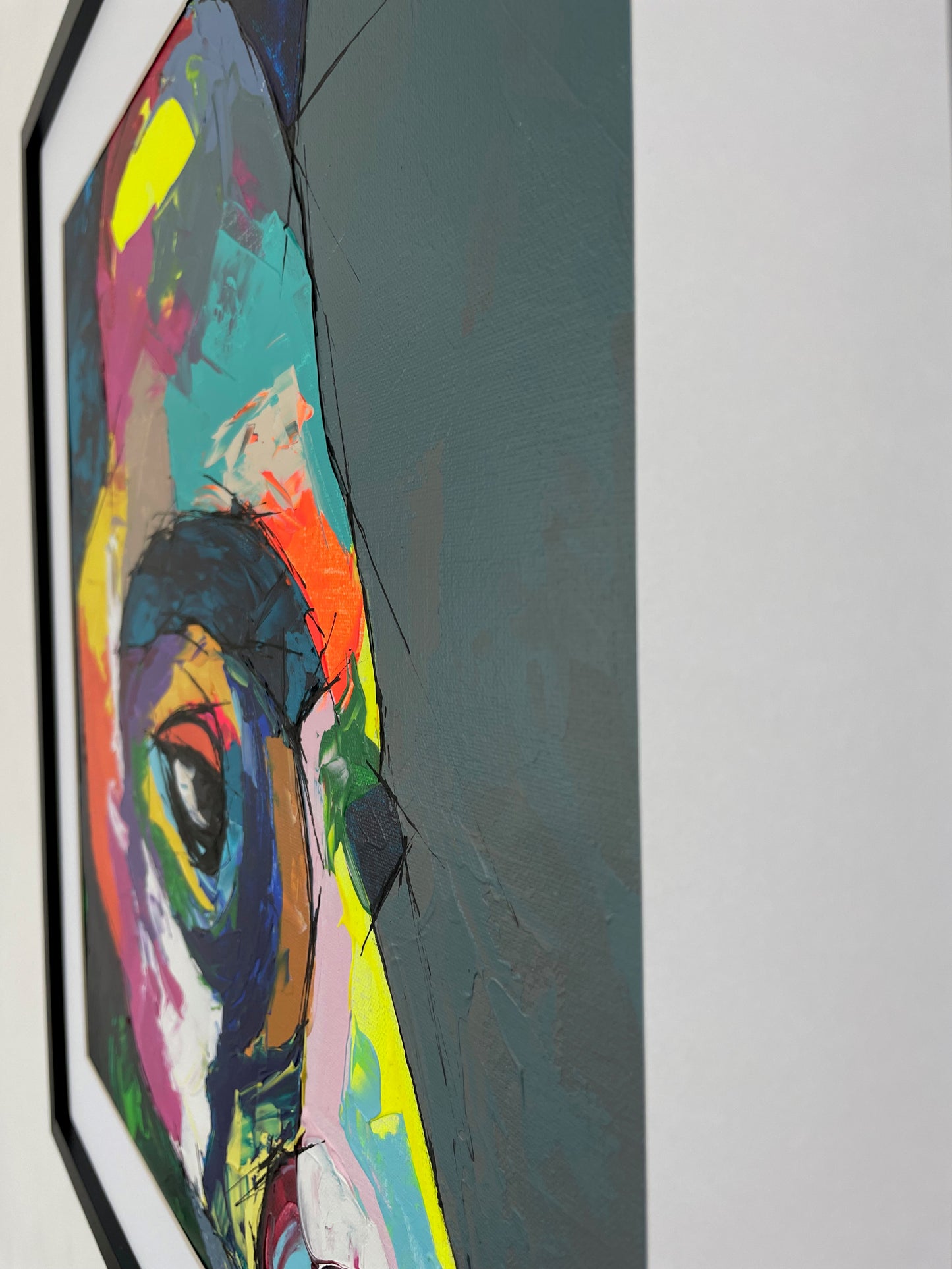 "Portrait 25-01" - Peinture Unique