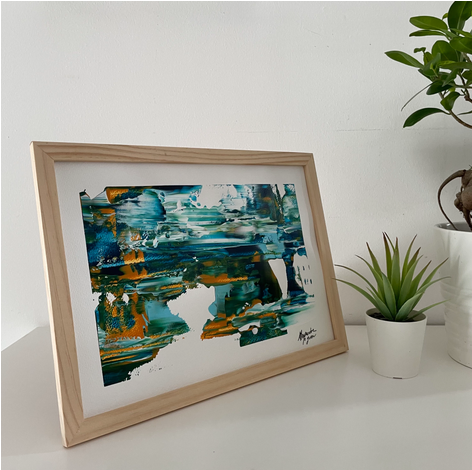"Absraction N°5" Peinture Originale