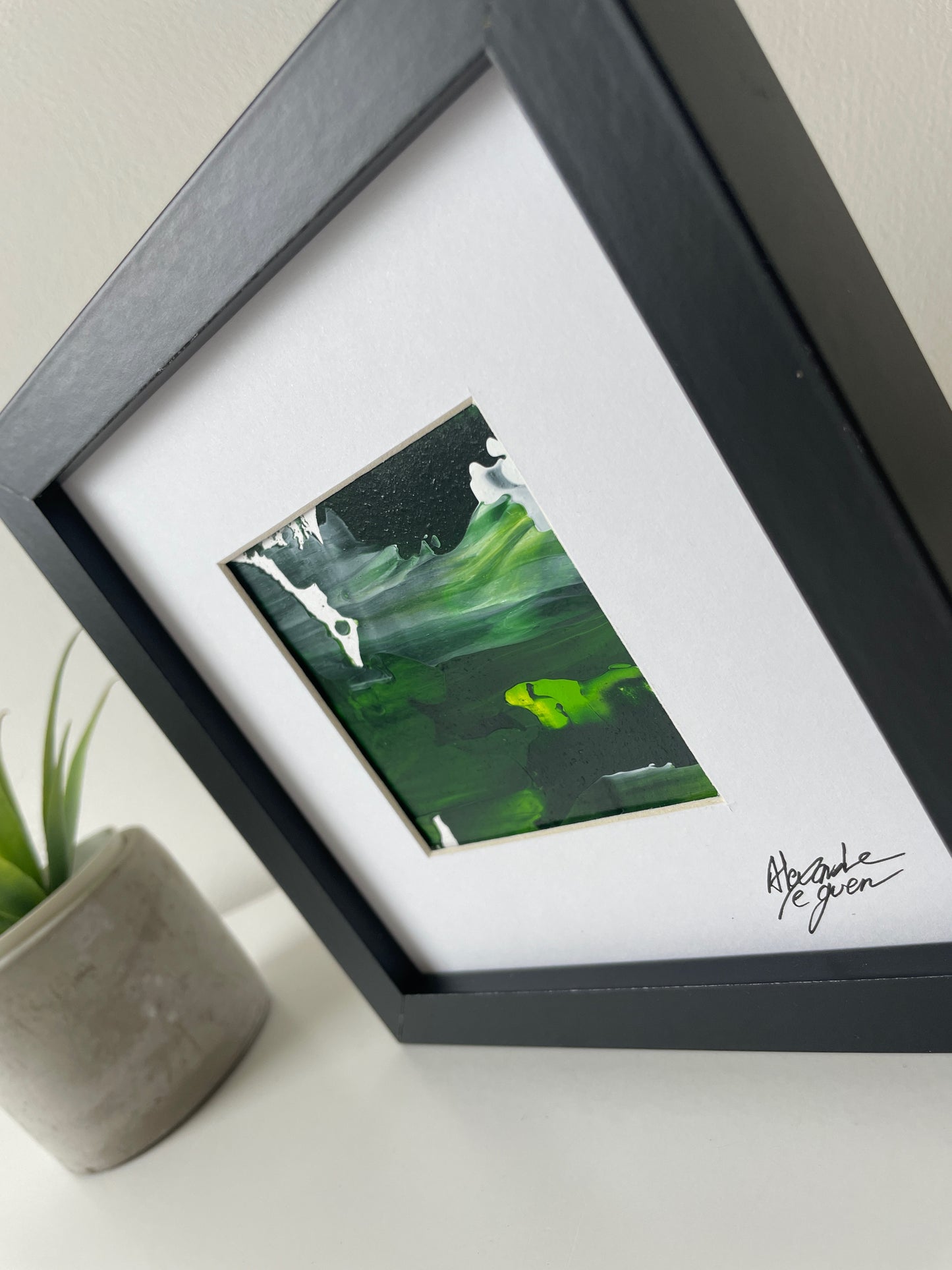"Ty Mini Arz 2025-13" - Peinture Unique