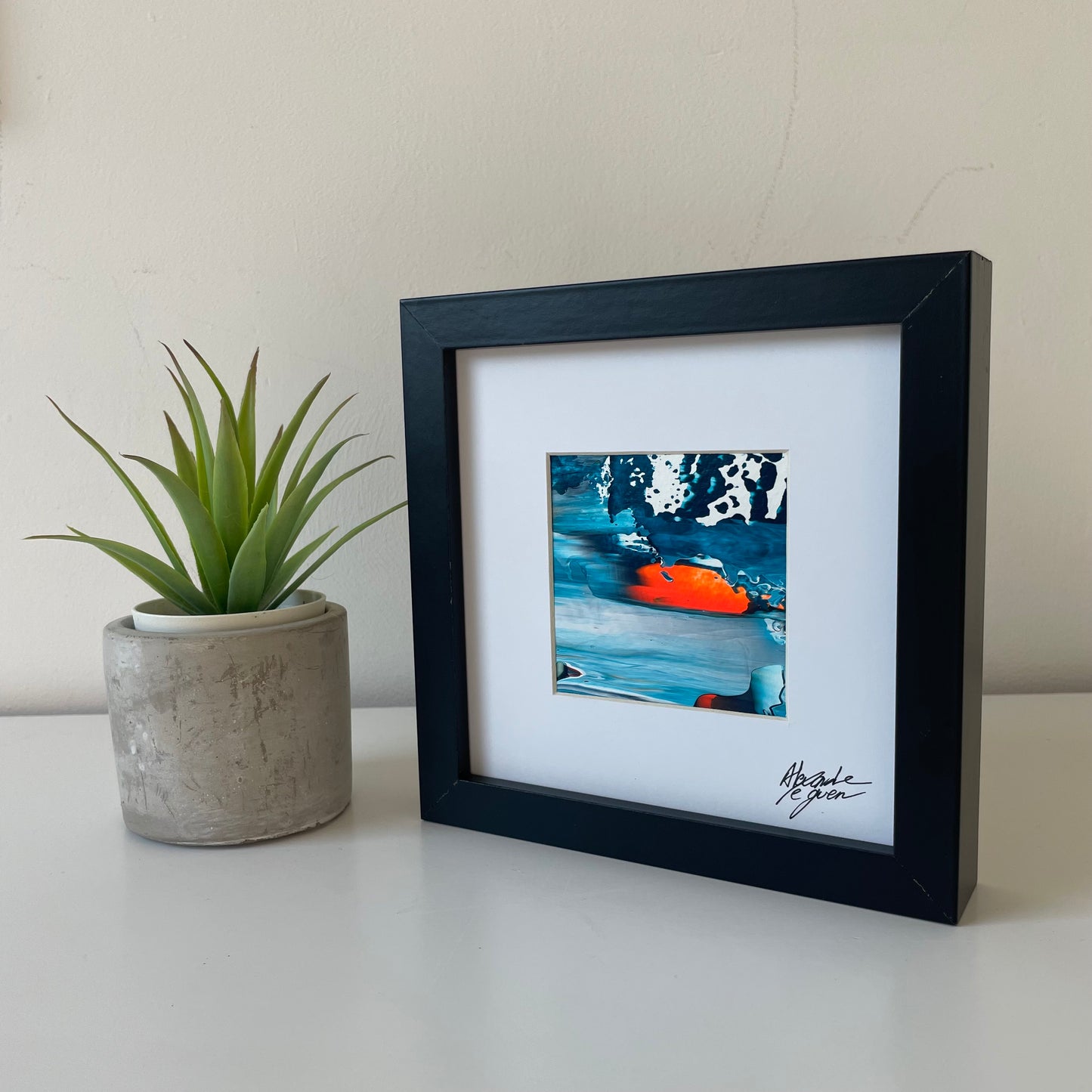 "Ty Mini Arz 2025-05" - Peinture Unique