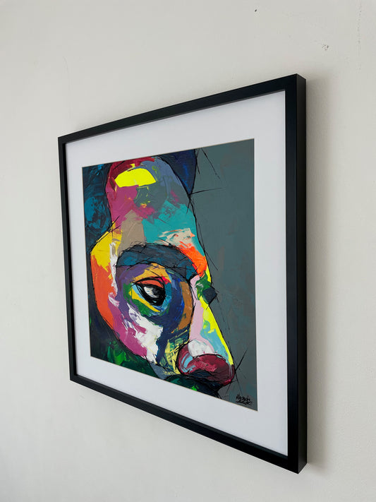 "Portrait 25-01" - Peinture Unique