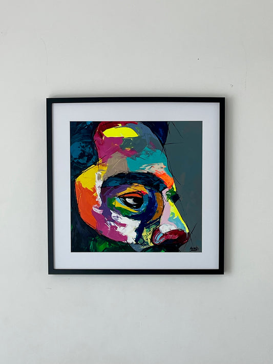 "Portrait 25-01" - Peinture Unique